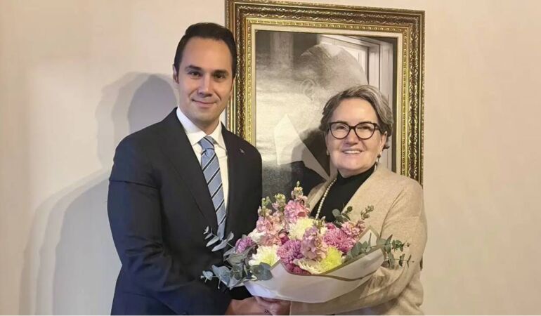 Meral Akşener’e dikkat çeken ziyaret!
