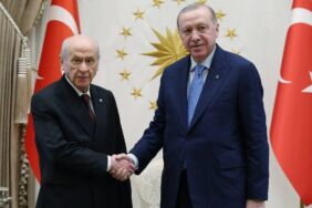 Saray'da kritik görüşme Erdoğan ve Bahçeli, bir araya geldi