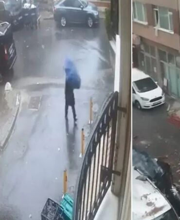 Şişli'de bir binanın çatısı uçtu Bir kişi ölümden döndü!