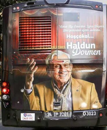 Usta sanatçı Haldun Dormen için “Saygı Otobüsü” seferde