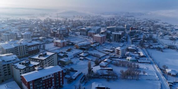 Ardahan’da termometreler -39’u gördü!