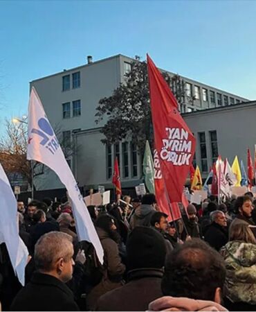 Ankara'da '6 Şubat' yürüyüşü