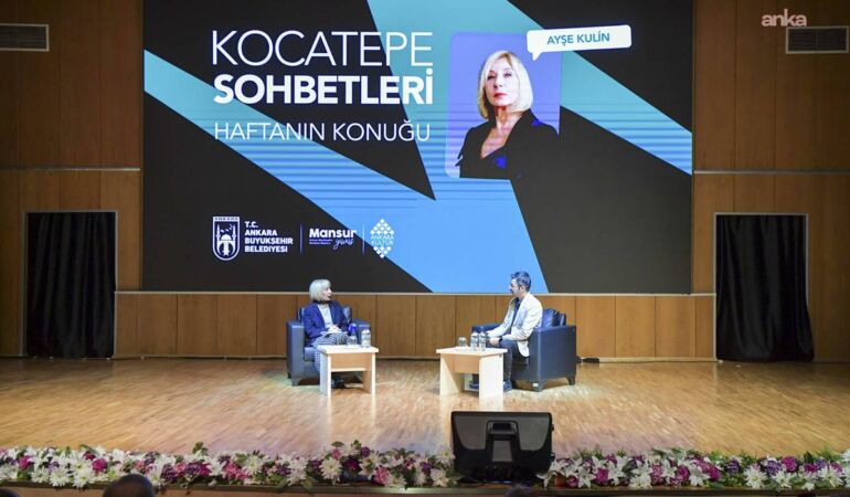 Ankaralılar, “Kocatepe Sohbetleri”nde Ayşe Kulin ile buluştu