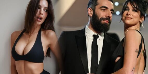 Dua Lipa’nın eski sevgilisi Gavras şimdi de Emily Ratajkowski ile birlikte