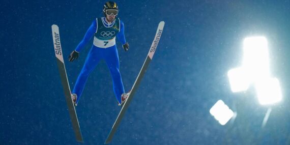 Kayakla atlama erkekler süper takımda milli sporcular 15. oldu!