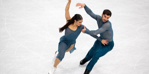 Artistik buz pateninde altın madalya Beaudry-Cizeron ikilisinin!