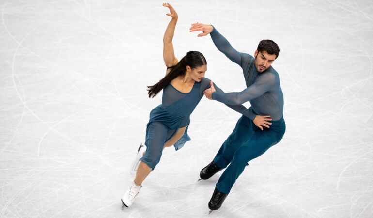 Artistik buz pateninde altın madalya Beaudry-Cizeron ikilisinin!