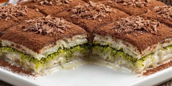 Güllaçtan vazgeçemeyenlere yeni favori: Çikolatalı güllaç baklava tarifi…