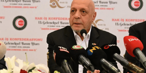 HAK-İŞ Genel Başkanı: ‘Ocak ayı enflasyonu bizi gerçekten korkuttu’