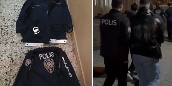 Polis üniformasıyla eve girip yabancı öğrenciler rehin aldılar!