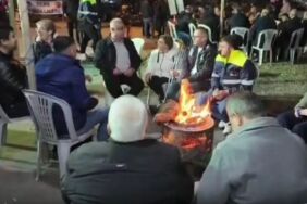 SOMA'DAKİ İŞÇİ EYLEMİ