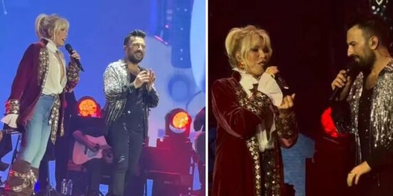 Tarkan ve Ajda Pekkan’dan Harbiye’de sürpriz düet