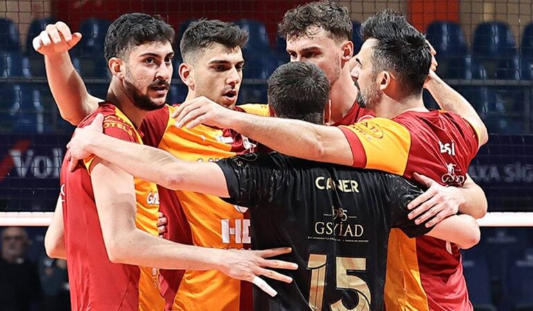 Kupa Voley’de ilk yarı finalist Galatasaray!