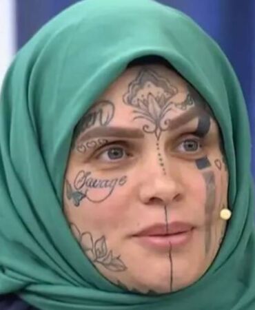 nazan dövmeli kadın