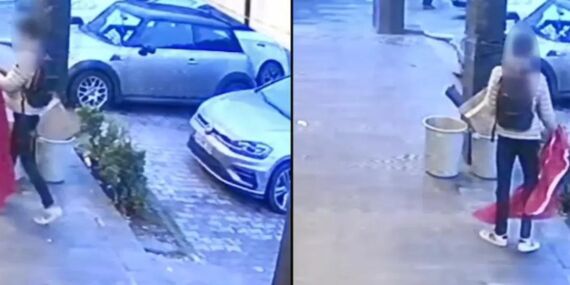 Türk bayrağına saldırıya tepki yağdı: Emniyet harekete geçti!