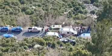 Anamur’da feci kaza İşçi servisi uçurumdan düştü1