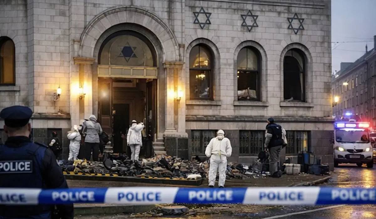 Belçika’da patlama Sinagog binasında hasar oluştu