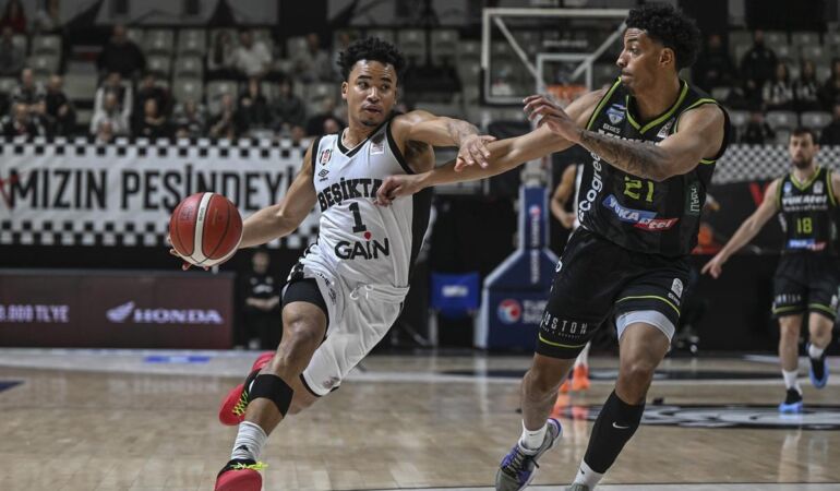 Beşiktaş Gain sahasında Yukatel Merkezefendi’yi devirdi!