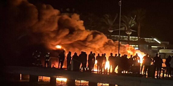 Bodrum’da 5 motoryat alev alev yandı!