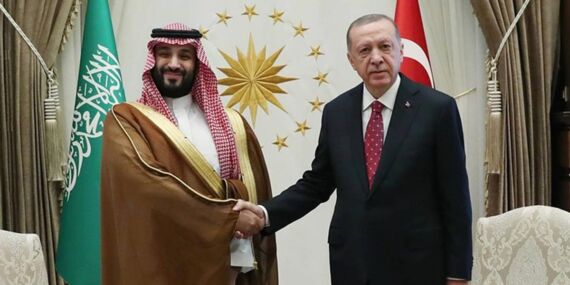 Erdoğan, Prens Selman ile görüştü