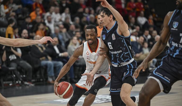 Galatasaray MCT Technic, sahasında üç sayı farkla mağlup!