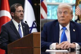 Isaac Herzog Donald Trump