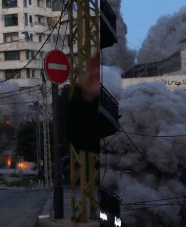 İsrail’den Beyrut’a saldırı Can kaybı ve yıkım rapor ediliyor