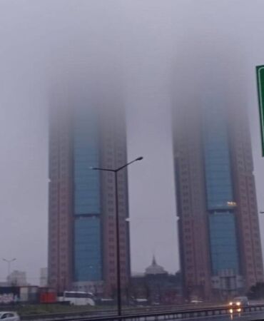 İstanbul'da sabah saatlerinde sis etkili oluyor