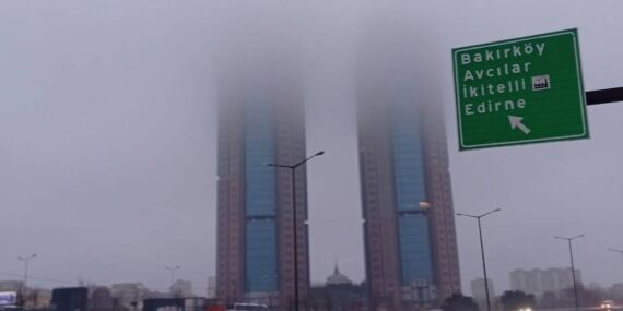 İstanbul’da sabah saatlerinde sis etkili oluyor