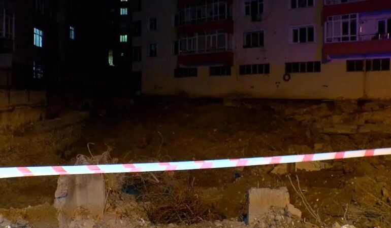 İstanbul'da17 dairelik bina tahliye edildi, mühürlendi!