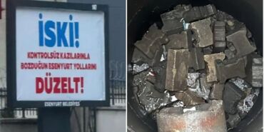 Kayyım İSKİ’yi hedef almıştı Esenyurt’ta su kanallarında kaldırım taşları bulundu