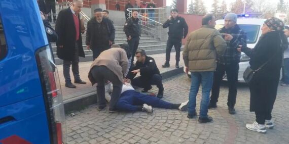 Kendisini istismar eden erkeği adliye önünde kalbinden bıçakladı