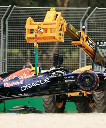 Max Verstappen kaza