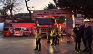 Metin Sabancı Baltalimanı Kemik Hastalıkları Eğitim ve Araştırma Hastanesi’nde korkutan yangın