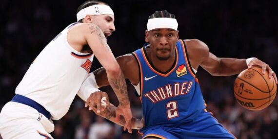 NBA’de Thunder, Knicks’i deplasmanda 103-100 mağlup etti