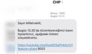 Özgür özel'in basın toplantısı