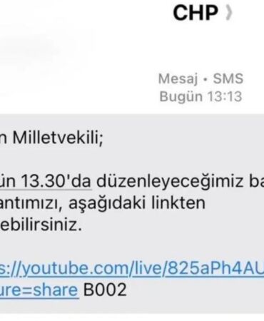 Özgür özel'in basın toplantısı