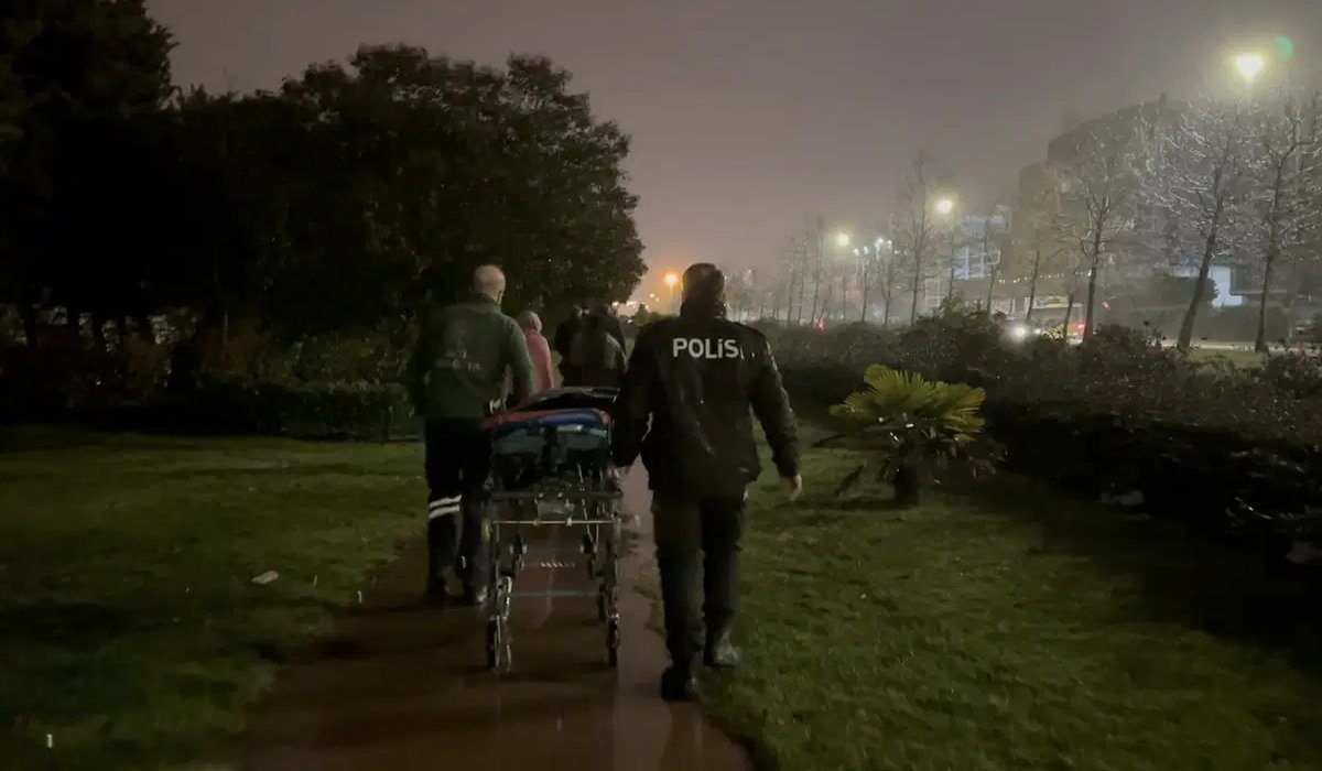 Ümraniye'de parkta ceset bulundu!