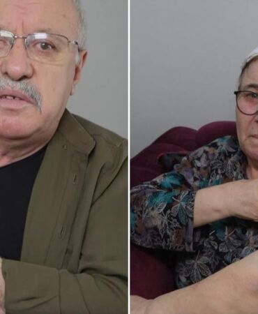 Yaşlı çifti sopa kırılana kadar darbettiler