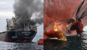 irandan hürmüz boğazında iki gemiye saldırı