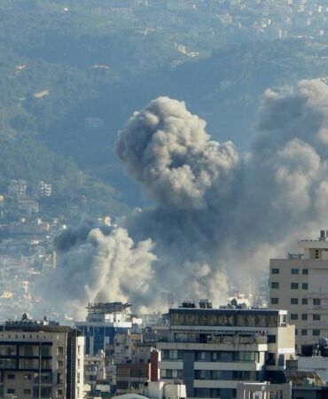 israil’den beyrut’un güneyine saldırı