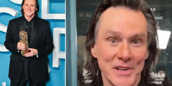 Jim Carrey değil dublörü mü? Paris’teki ödül töreninde ‘klon’ tartışması!