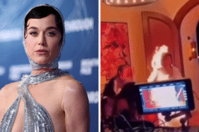 katy perry sahnede korku anlar