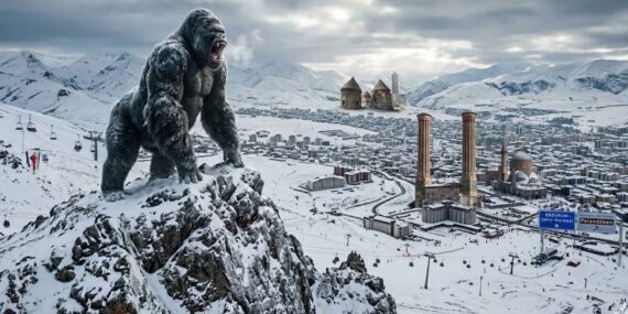 Erzurum dağlarında doğan bir dünya ikonu: King Kong