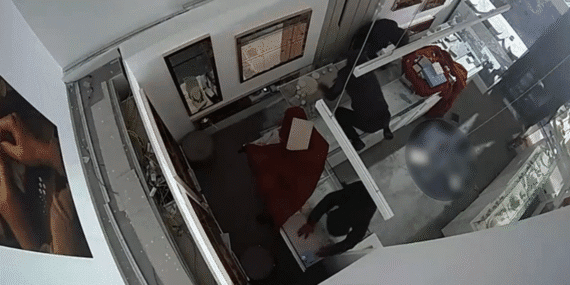 İstanbul’da kuyumcu dükkanında hırsızlık: 2 dakikada 18 milyon liralık soygun!