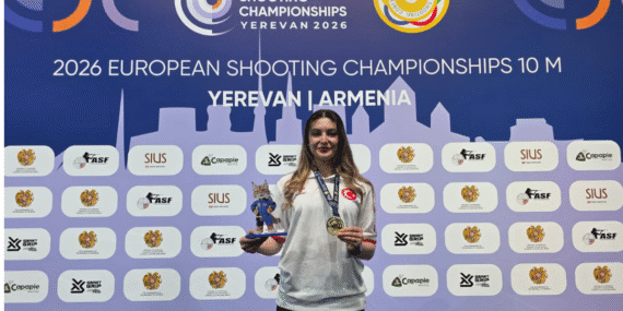 Milli atıcı Damla Köse, Avrupa şampiyonu oldu