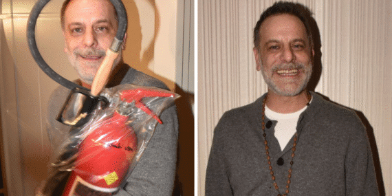 Ozan Güven’den gazetecilere esprili çıkış: ‘Aramızdaki ateşi söndürmeye geldim’