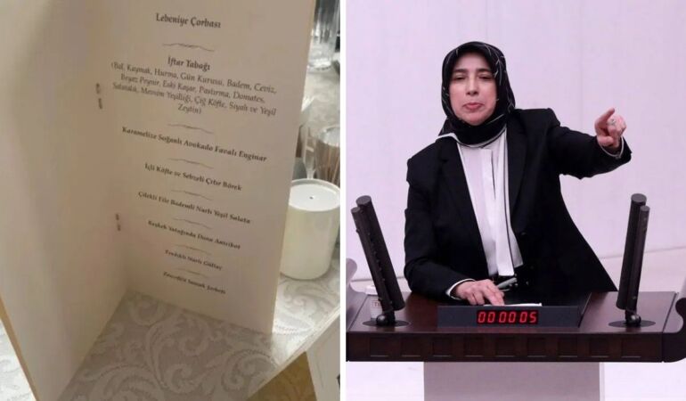 özlem zengin meclis iftar savunması