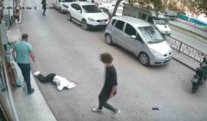 üçüncü kattan düşen Funda