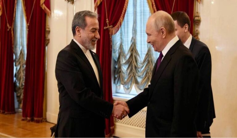 İran Dışişleri Bakanı Arakçi, Putin ile bir araya geldi!